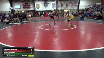 144 lbs Round 2 - Charlie Karam, Solon vs Aidyn Roman, CR Kennedy