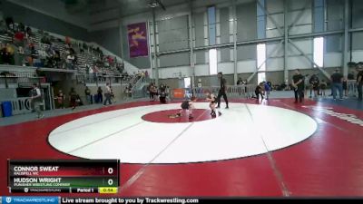 60-61 lbs Round 3 - Hudson Wright, Punisher Wrestling Company vs Connor Sweat, Kalispell WC
