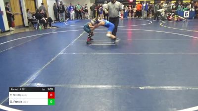 88 lbs Round Of 32 - Teague Smith, Ringgold vs Gavin Pontis, Cleveland WC