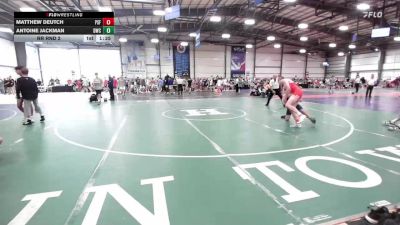 106 lbs Rr Rnd 2 - Matthew Deutch, PSF Wrestling Academy vs Antoine Jackman, Doughboy Gold