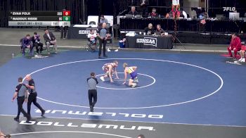 3rd Place Match - Evan Folk, Sisseton vs Maddux Risse, Bennett County