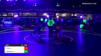 82 lbs Consi Of 8 #2 - Cameron King, Umpqua Wrestling Club vs Daniel Ryker Romero, Bear Cave