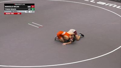 125 lbs Rr Rnd 1 - Marcello Milani, Cornell vs Tyson Roach, Little Rock Arkansas