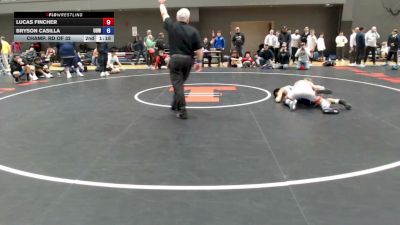 106 lbs Champ. Rd Of 32 - Lucas Fincher vs Bryson Casilla, UP OUTLAW WC