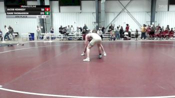 165 lbs 5th Place - Gabe Thomasson, Springfield vs Jacob Kennedy, Trinity