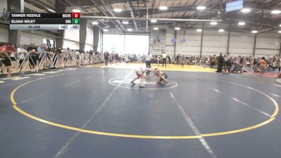 90 lbs Rr Rnd 1 - Tanner Keehle, Mat Assassins Red - EL vs Elijah Wiley, Roundtree Wrestling Academy - EL