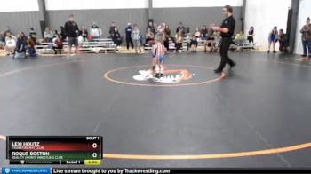 39-43 lbs Round 1 - Lexi Houtz, Thurston Mat Club vs Roque Boston, Reality Sports Wrestling Club