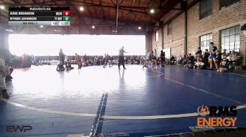 85 lbs Rr Rnd 3 - Jude Brunson, Mojo Mulisha 12u vs Ryker Johnson, Team Tulsa NDT