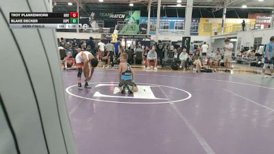 102 lbs Semifinal - Troy Plankenhorn, Grit Mat Club Red - HSC vs Blake Decker, Superior Wrestling - HSC