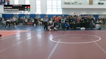 120 lbs Champ. Round 2 - Matthew DeAngelo, Ocean Lakes vs Eli Chesla, Archbishop Spalding