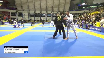 ERICH MUNIS DOS SANTOS vs NICHOLAS MAGLICIC 2024 World Jiu-Jitsu IBJJF Championship