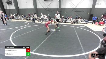 70 lbs Consolation - Ritchy Montano, Mat Rats Rebooted vs Yanniel Soto, Mat Demon WC