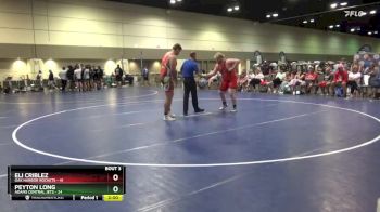 285 lbs Round 1 (6 Team) - Peyton Long, Adams Central Jets vs Eli Criblez, Oak Harbor Rockets