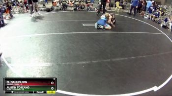 95 lbs Finals (8 Team) - Eli Samuelson, Kansas Cobra vs Austin Toscano, Team Texas Red