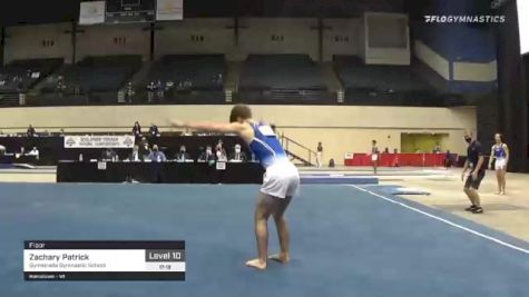 Zachary Patrick - Floor, Gymstrada Gymnastic School - 2021 USA Gymnastics Development Program National Championships