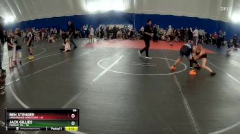 84 lbs Round 3 (3 Team) - Jack Gillies, Pursuit WC vs Ben Stenger, Crossroads Wrestling