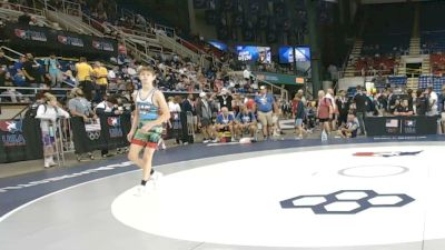 106 lbs Champ. Rd Of 128 - Bryce Feran, Wisconsin vs Evan Weaghington, Arizona