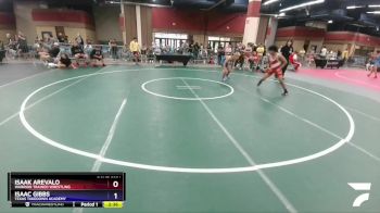 126 lbs Semifinal - Isaak Arevalo, Warrior Trained Wrestling vs Isaac Gibbs, Texas Takedown Academy