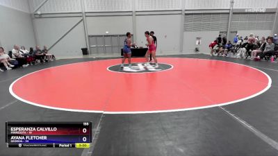 155 lbs Round 1 (4 Team) - Esperanza Calvillo, Minnesota vs Ayana Fletcher, Georgia