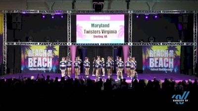 Maryland Twisters Virginia - Thin Ice [2022 L6 International Open - NT Day 3] 2022 ACDA Reach the Beach Ocean City Cheer Grand Nationals