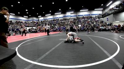 90 lbs Consolation - Troy Butler, Weatherford Youth Wrestling vs Phillip Teasley, Standfast