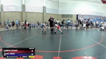 59 lbs Champ. Round 1 - Landyn Schadt, IA vs David Arens, OH