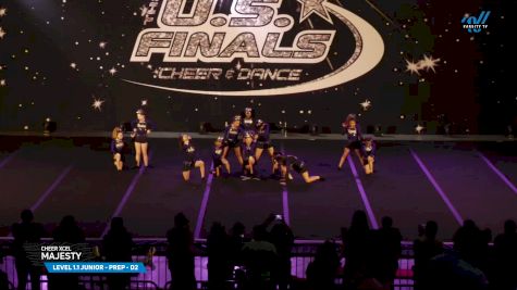 Cheer Xcel - Majesty [2025 L1.1 Junior - PREP - D2 Day 1] 2025 The U.S. Finals Myrtle Beach