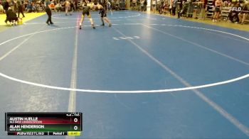 130 lbs Champ. Round 1 - Alan Henderson, New Ulm vs Austin Hjelle, NLS (New London/Spicer)