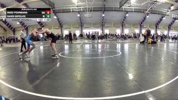 149 lbs Champ. Round 2 - Enzo Fourmann, Unattached vs David Defelice, West Liberty