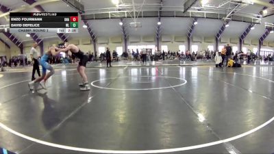 149 lbs Champ. Round 2 - Enzo Fourmann, Unattached vs David Defelice, West Liberty