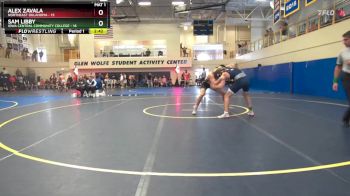 184 lbs Round 2 (6 Team) - Sam Libby, Iowa Central Community College vs Alex Zavala, Northeast Oklahoma