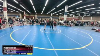 120 lbs Cons. Round 4 - Phoenix Jones, Eaton High School Wrestling vs Kamryn Flores, Pirate Wrestling Club