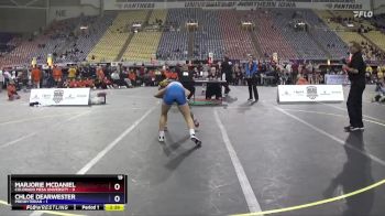 117 lbs Placement Matches (16 Team) - Marjorie McDaniel, Colorado Mesa University vs Chloe Dearwester, Presbyterian