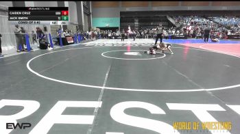 55 lbs Consi Of 8 #2 - Caiden Cruz, Grindhouse vs Jack Smith, Team Coalinga