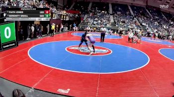 235 lbs Champ. Round 1 - Faith Jones, Lumpkin Co. vs Serenity Small, Camden County