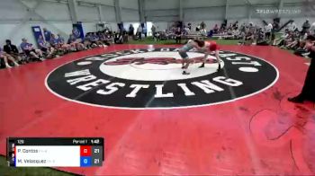 126 lbs Round 1 (8 Team) - Phoenix Contos, Ohio vs Miles Velasquez, Oklahoma Blue FS