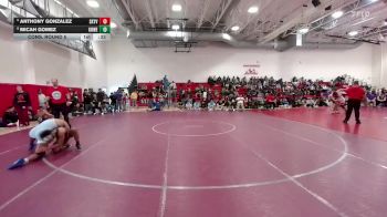 144 lbs Cons. Round 5 - Micah Gomez, Greeley West vs Anthony Gonzalez, Skyview