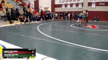 100 lbs Round 2 - Aniah Delgado, Perry Meridian vs Rihanna Beltre, Lawrence North