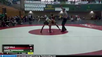 138 lbs Cons. Round 7 - Parker Thammavongsa, Slam Academy B vs Justin Wells, Lakeside