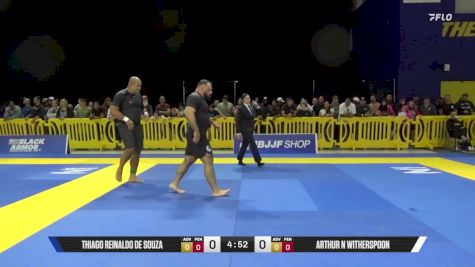 Arthur N Witherspoon vs Thiago Reinaldo De Souza 2025 Pan IBJJF Jiu-Jitsu No-Gi Championship