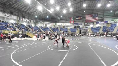 73 lbs Semifinal - Easton Palmer, Montrose Elite vs Kessiah Liechti, Nebraska Boyz