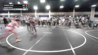 144 lbs Round Of 32 - Thomas Zubia, SoCal Hammers vs Elijah Ripley, Legends Of Gold LV