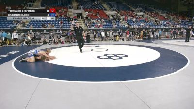 150 lbs Champ. Rd Of 64 - Bridger Stephens, California vs Braxton Glodo, Illinois