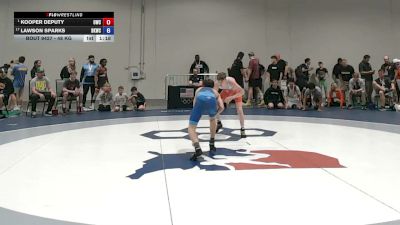 48 kg Champ. Rd Of 16 - Kooper Deputy, Orchard Wrestling Club vs Lawson Sparks, Bad Karma Wrestling Club