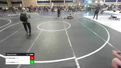 Consi Of 8 #2 - Royce Morales, Blackcat WC vs Uriah Julio Ornelas, Desert Dogs WC