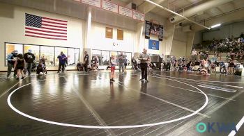 67 lbs Round Of 16 - Kimber Carver, Collinsville Cardinal Youth Wrestling vs Paisley Allen, Caney Valley Wrestling