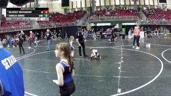 57-58 lbs 3rd Place Match - Blakely Beckmann, Crofton Bloomfield vs Amelia Gibbs, Gretna Youth Wrestling Club