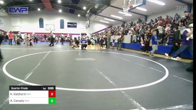 55 lbs Quarterfinal - Kason Gabbard, Raw Wrestling Club vs Aiden Canady, Berryhill Wrestling Club