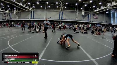 68 lbs Round 3 (4 Team) - Leo Forbes, Buxton vs Matthew Bly, Mat Assassins Black