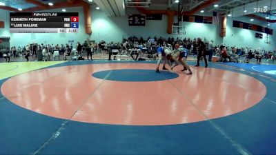 150 lbs Champ. Round 1 - Kenneth Foreman, Ground Up USA vs Luis Malave, NOVA Wrestling Club